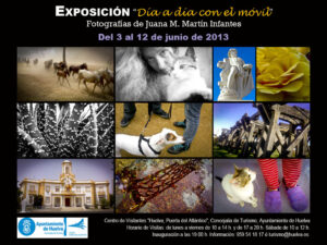 Cartel Expo Día a día con el móvil para facebook