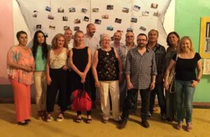 Proyección colombinas caseta