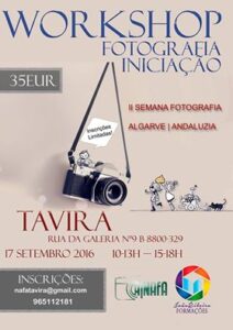 Workshop Fotografia Iniciaçao Tavira