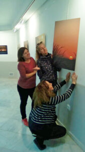 montaje expo la ruta marzo 4